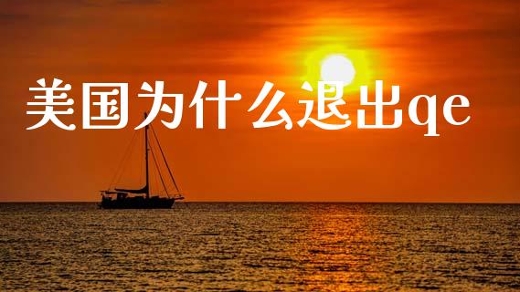 美国为什么退出qe_https://wap.fcdydaikuan.com_金融机构_第1张