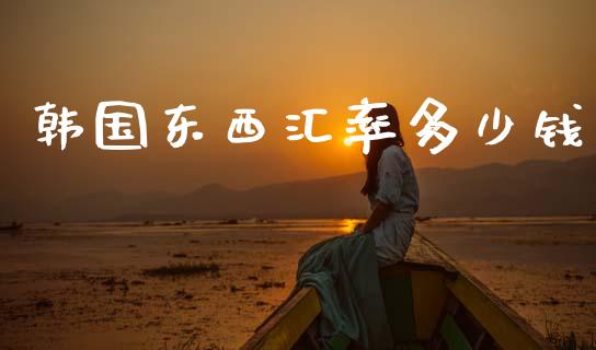 韩国东西汇率多少钱_https://wap.fcdydaikuan.com_金融机构_第1张
