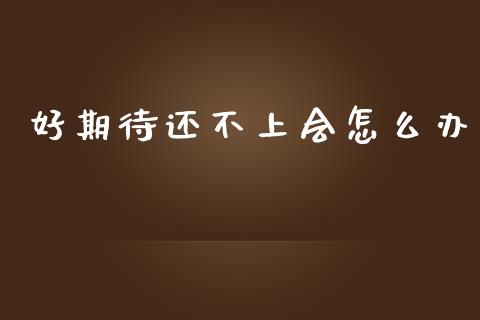 好期待还不上会怎么办_https://wap.fcdydaikuan.com_期货品种_第1张
