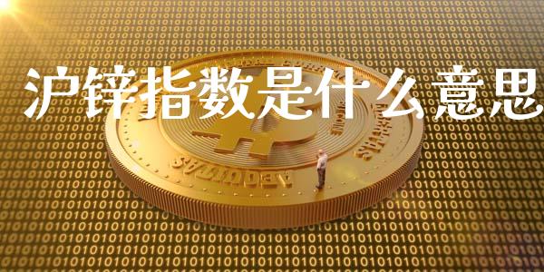 沪锌指数是什么意思_https://wap.fcdydaikuan.com_理财顾问_第1张