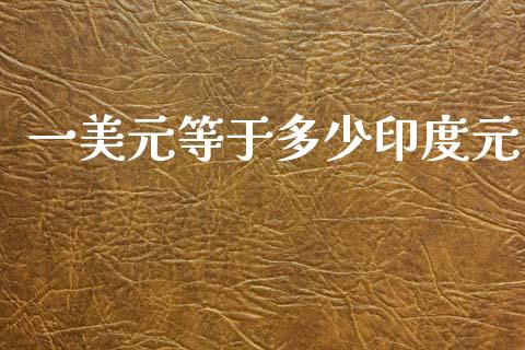 一美元等于多少印度元_https://wap.fcdydaikuan.com_新股数据_第1张