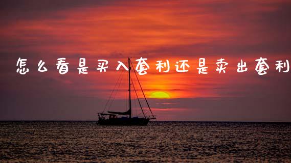 怎么看是买入套利还是卖出套利_https://wap.fcdydaikuan.com_理财顾问_第1张