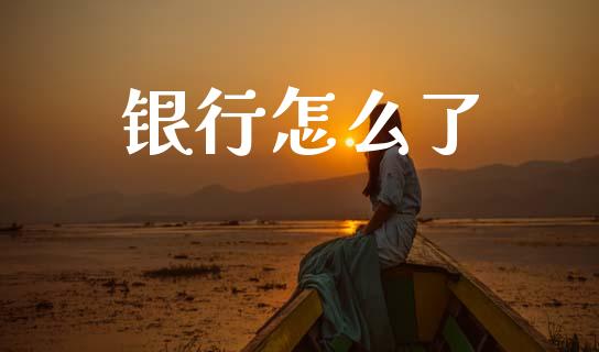 银行怎么了_https://wap.fcdydaikuan.com_金融机构_第1张