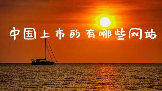 中国上市的有哪些网站_https://wap.fcdydaikuan.com_新股数据_第1张