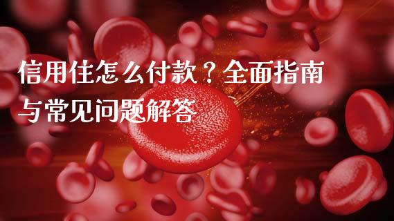 信用住怎么付款？全面指南与常见问题解答_https://wap.fcdydaikuan.com_理财顾问_第1张