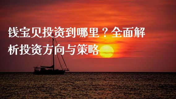 钱宝贝投资到哪里？全面解析投资方向与策略_https://wap.fcdydaikuan.com_期货品种_第1张