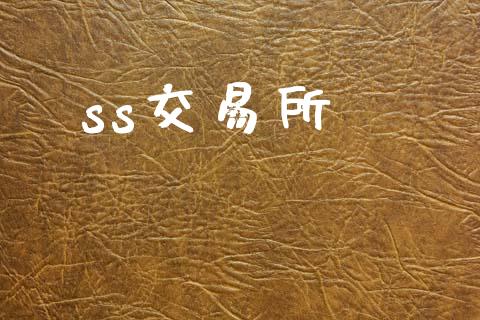 ss交易所_https://wap.fcdydaikuan.com_金融机构_第1张