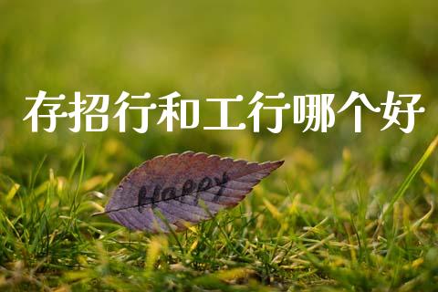 存招行和工行哪个好_https://wap.fcdydaikuan.com_金融机构_第1张