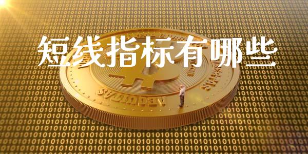 短线指标有哪些_https://wap.fcdydaikuan.com_投资策略_第1张