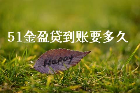 51金盈贷到账要多久_https://wap.fcdydaikuan.com_金融机构_第1张