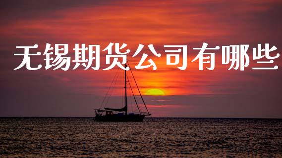 无锡期货公司有哪些_https://wap.fcdydaikuan.com_金融机构_第1张