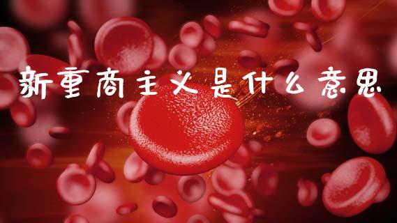 新重商主义是什么意思_https://wap.fcdydaikuan.com_投资策略_第1张