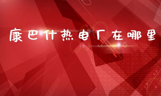 康巴什热电厂在哪里_https://wap.fcdydaikuan.com_新股数据_第1张