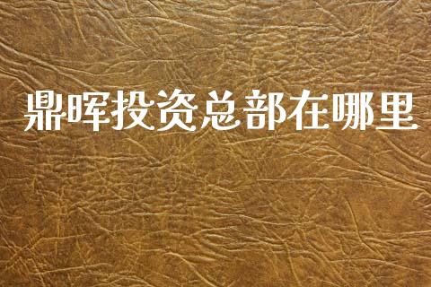 鼎晖投资总部在哪里_https://wap.fcdydaikuan.com_新股数据_第1张