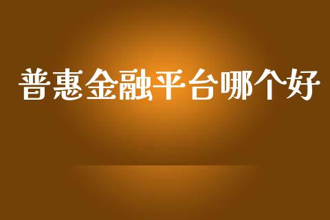 普惠金融平台哪个好_https://wap.fcdydaikuan.com_金融机构_第1张