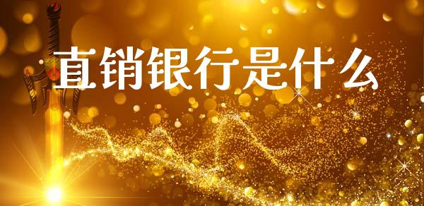 直销银行是什么_https://wap.fcdydaikuan.com_理财顾问_第1张