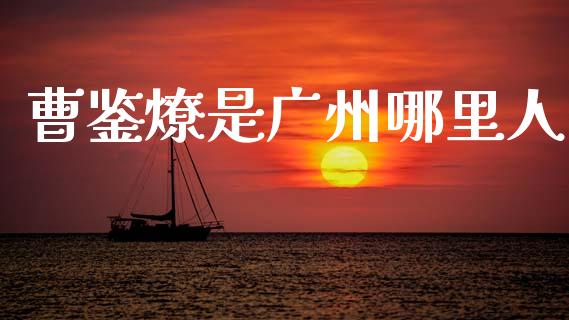 曹鉴燎是广州哪里人_https://wap.fcdydaikuan.com_国际投资_第1张