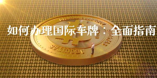 如何办理国际车牌：全面指南_https://wap.fcdydaikuan.com_新股数据_第1张