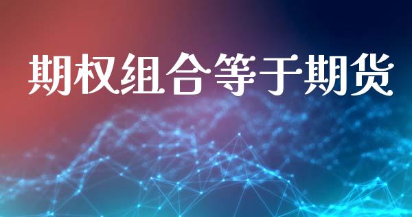 期权组合等于期货_https://wap.fcdydaikuan.com_投资策略_第1张