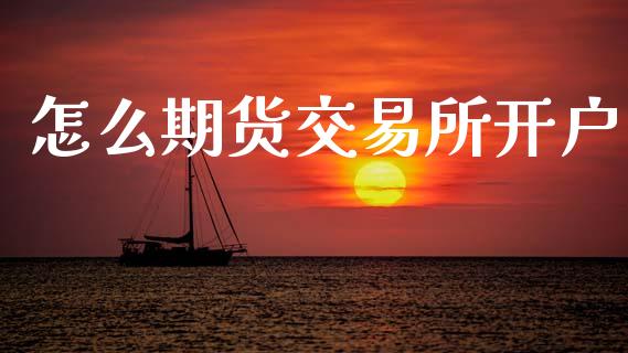 怎么期货交易所开户_https://wap.fcdydaikuan.com_金融机构_第1张