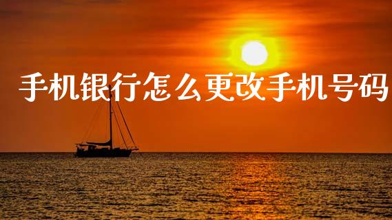 手机银行怎么更改手机号码_https://wap.fcdydaikuan.com_期货品种_第1张