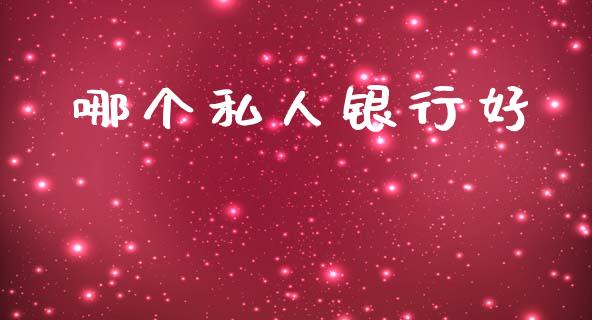 哪个私人银行好_https://wap.fcdydaikuan.com_新股数据_第1张