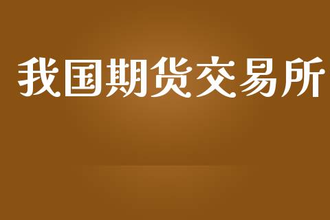 我国期货交易所_https://wap.fcdydaikuan.com_投资策略_第1张