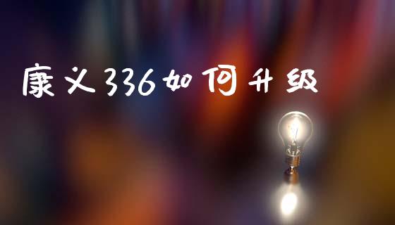 康义336如何升级_https://wap.fcdydaikuan.com_期货品种_第1张