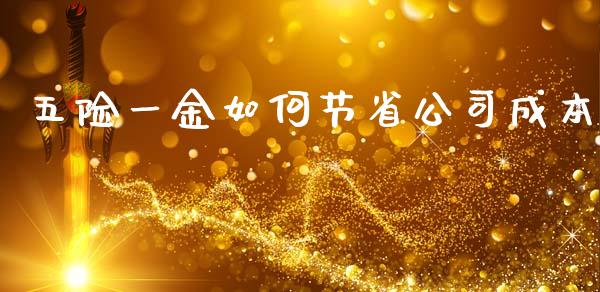五险一金如何节省公司成本_https://wap.fcdydaikuan.com_理财顾问_第1张