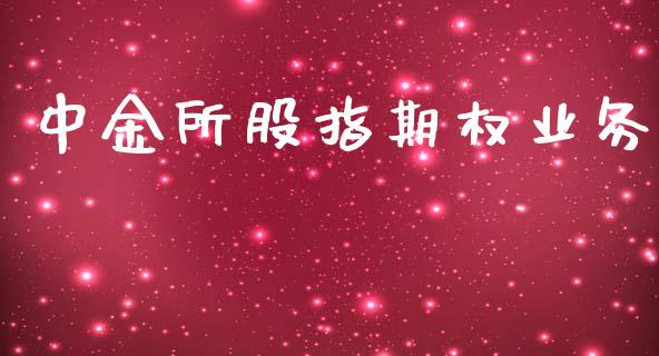 中金所股指期权业务_https://wap.fcdydaikuan.com_新股数据_第1张
