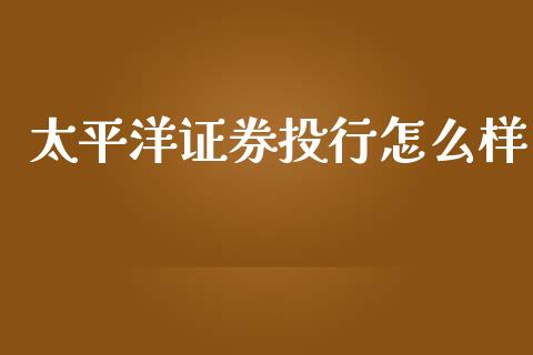 太平洋证券投行怎么样_https://wap.fcdydaikuan.com_期货品种_第1张