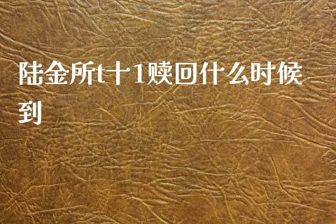 陆金所t十1赎回什么时候到_https://wap.fcdydaikuan.com_理财顾问_第1张