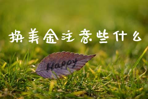 换美金注意些什么_https://wap.fcdydaikuan.com_国际投资_第1张
