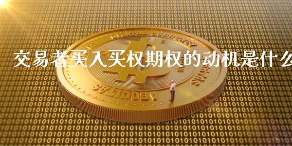 交易者买入买权期权的动机是什么_https://wap.fcdydaikuan.com_理财顾问_第1张