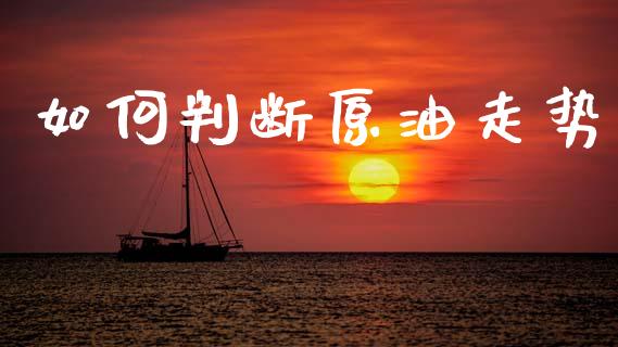 如何判断原油走势_https://wap.fcdydaikuan.com_国际投资_第1张