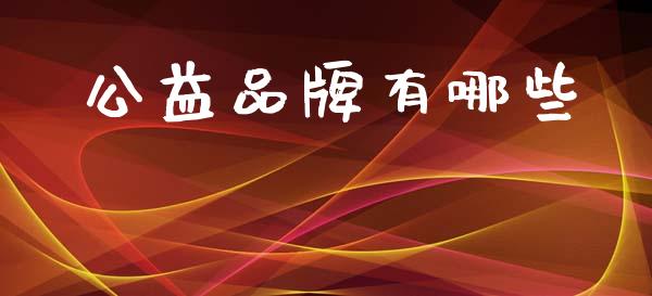 公益品牌有哪些_https://wap.fcdydaikuan.com_金融机构_第1张