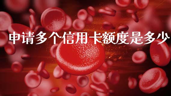 申请多个信用卡额度是多少_https://wap.fcdydaikuan.com_新股数据_第1张