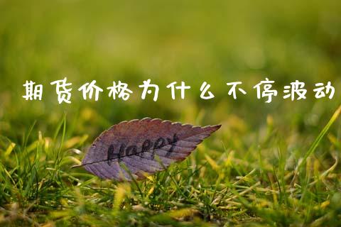 期货价格为什么不停波动_https://wap.fcdydaikuan.com_新股数据_第1张