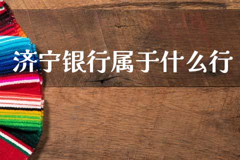 济宁银行属于什么行_https://wap.fcdydaikuan.com_期货品种_第1张