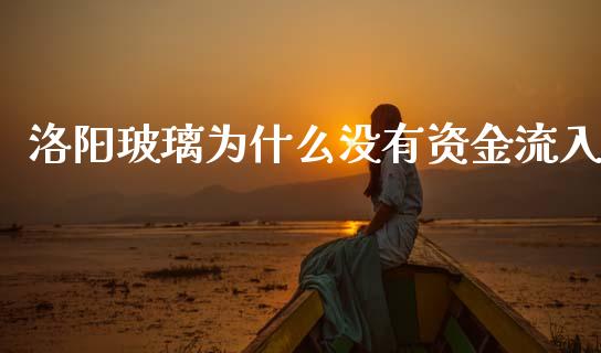 洛阳玻璃为什么没有资金流入_https://wap.fcdydaikuan.com_理财顾问_第1张
