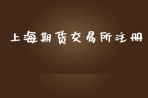 上海期货交易所注册_https://wap.fcdydaikuan.com_期货品种_第1张