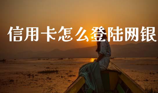 信用卡怎么登陆网银_https://wap.fcdydaikuan.com_理财顾问_第1张