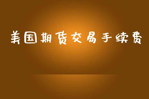 美国期货交易手续费_https://wap.fcdydaikuan.com_国际投资_第1张