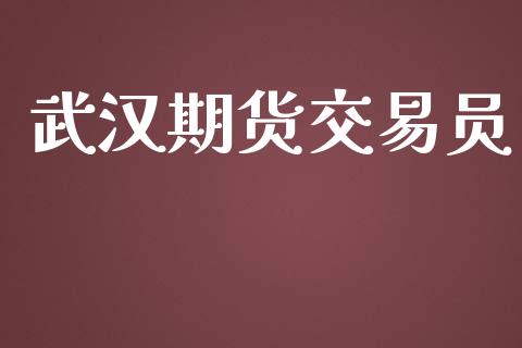 武汉期货交易员_https://wap.fcdydaikuan.com_新股数据_第1张