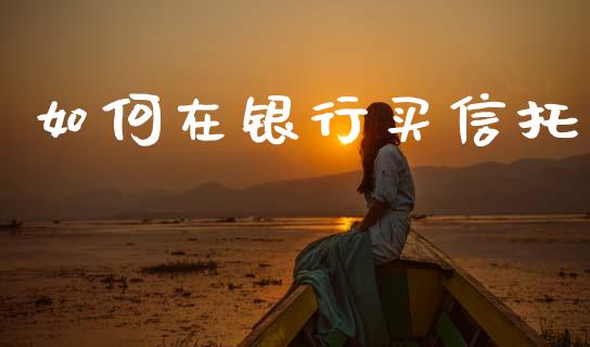 如何在银行买信托_https://wap.fcdydaikuan.com_投资策略_第1张