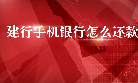 建行手机银行怎么还款_https://wap.fcdydaikuan.com_金融机构_第1张
