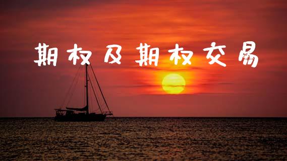 期权及期权交易_https://wap.fcdydaikuan.com_投资策略_第1张