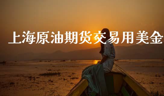 上海原油期货交易用美金_https://wap.fcdydaikuan.com_理财顾问_第1张