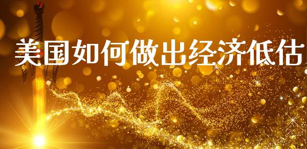 美国如何做出经济低估_https://wap.fcdydaikuan.com_理财顾问_第1张
